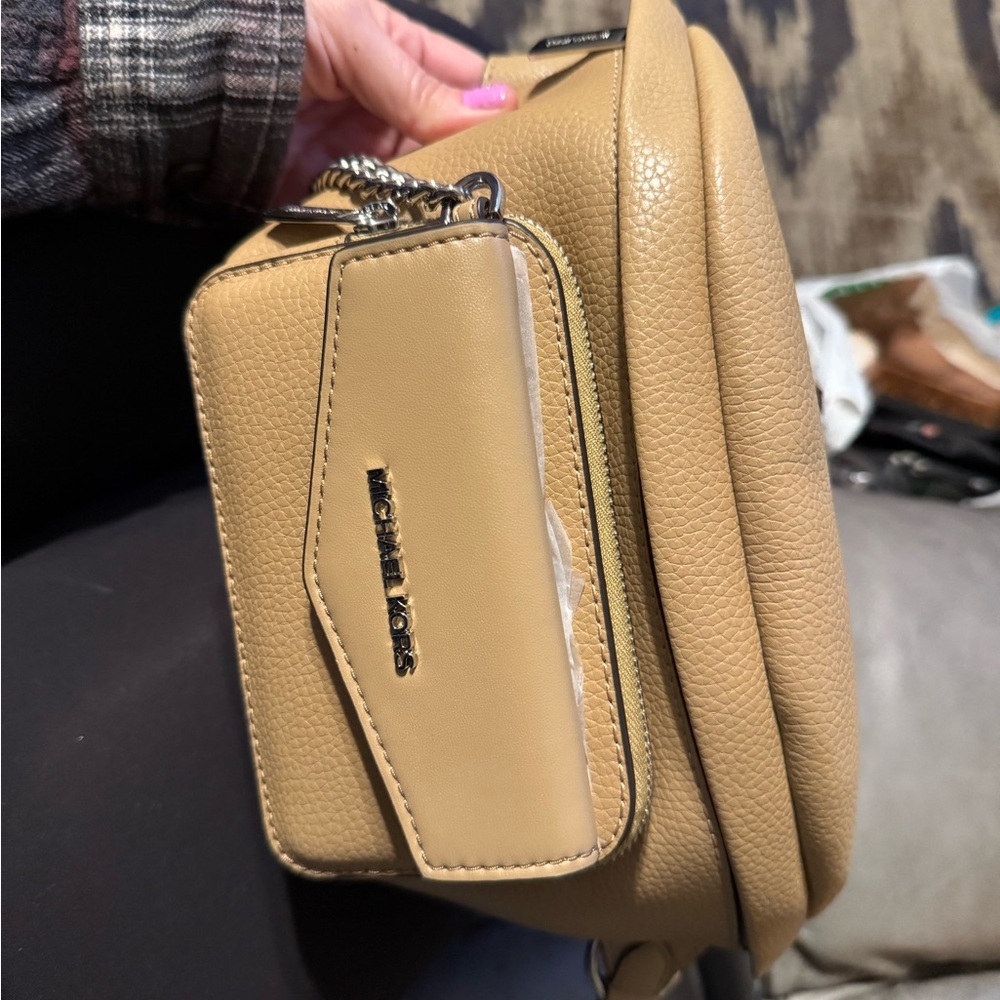 Michael Kors Tan Crossbody Bag